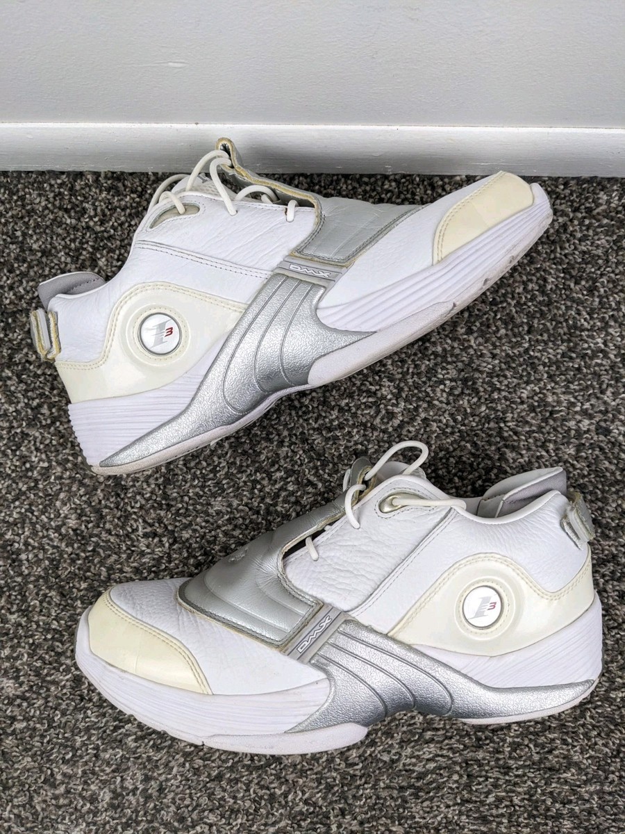Reebok Allen Iverson Answer V 5 OG White Metallic Silver Mens 10