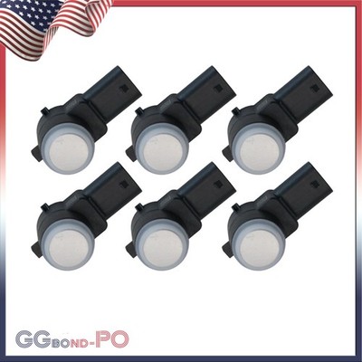 6x Bumper Parktronic Sensor Silver Fits for Mercedes W212 W218 S Cl Cls Sl US