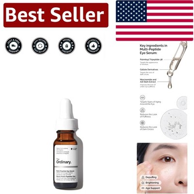 The Ordinary Multi-Peptide Eye Serum - Fragrance-Free Anti-Aging for 0.5 Fl Oz