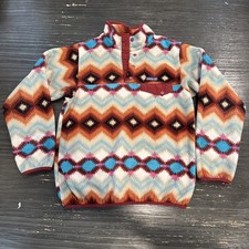 Patagonia Synchilla Snap-T Fleece Pullover Women s Size S Timber Twist Aztec
