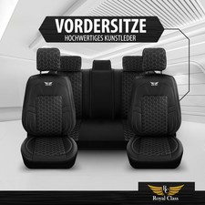 Sitzbezug fürs Auto passend Skoda Octavia in Schwarz Royal
