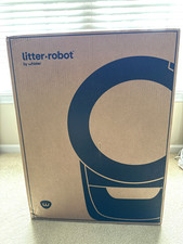 NIB Litter-Robot  4 Smart App Self-Cleaning Litter Box White  Extended Warranty