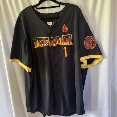 Avatar The Last Airbender Zuko Fire Nation Baseball Jersey XXL 2XL Nickelodeon