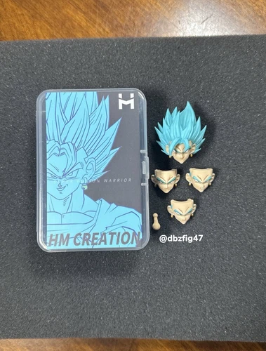 SH Figuarts Dragon Ball Z HM Studio Vegito HM003 Super Saiyan Blue Headsculpt