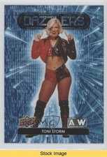 2023 Upper Deck AEW All Elite Wrestling Dazzlers Blue Toni Storm #DZ-44 READ 2zq