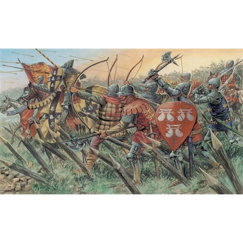 Italeri 6027 - 1/72 Figure Set English Knights and Archers - New - Image 5