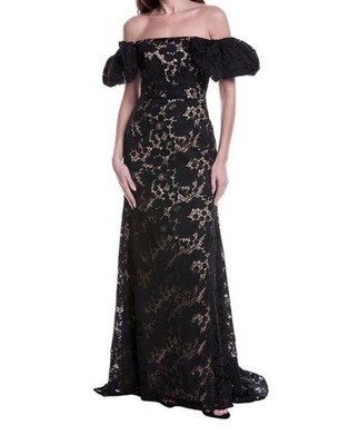 Rene Ruiz Floral Embroidered Gown Rene Ruiz Floral Embroidered Gown