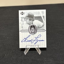 2000 Upper Deck Legends Legendary Signatures Fred Lynn #S-FL Auto So Clean! HOF