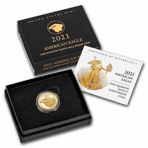 2021-W American Gold Eagle 1 oz Proof — photo from the most recent tracked eBay sale