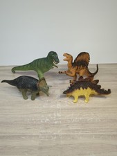 Vintage Carnegie Collection Safari Ltd Dinosaur Figures Lot of 4 1990s