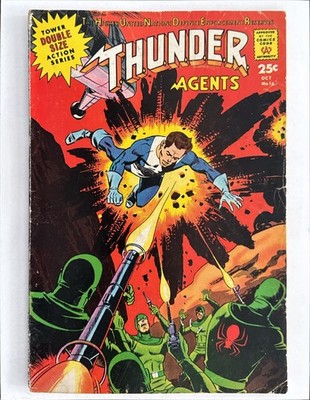 T.H.U.N.D.E.R. Agents #16 * FN-VF 7.0 * Pressed * Free ship on 2 items!