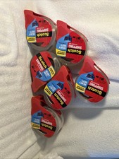 Heavy Duty Shipping Packing Tape, Clear, Shipping and Packaging Lot Of 6