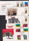 Salvation Army choice FDC special pmks airletters Isle of Man Canada New Zealand
