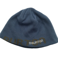 Burton Snowboard Adult Beanie Gray/Blue CapSnowboard Ski Hiking