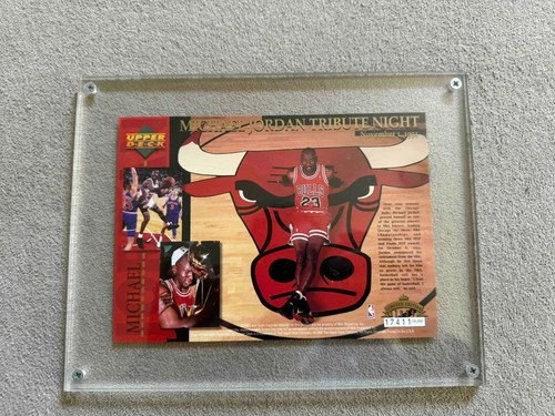 Upper Deck Sealed Michael Jordan Tribute Night Limited Edition 1994 Card