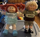 Two CABBAGE PATCH KIDS  Anniversary Limited Edition Vintage Kids 💙