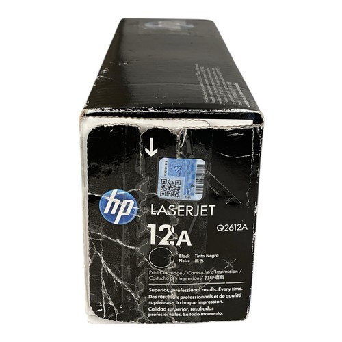 Original HP LaserJet 12A Q2612A schwarze Tonerkassette - NEU OFFENE VERPACKUNG VERSIEGELTE TASCHE - Bild 7 von 8