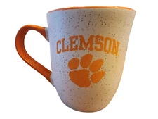 RFSJ Clemson Tigers 16oz Granite Coffee Mug NCAA Licensed Ceramic Cup