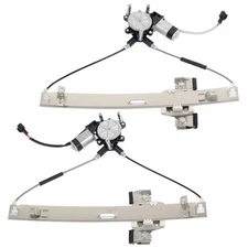 New Fits 2005-2010 Dodge Dakota Power Window Regulator Front LH RH w/ motor Pair