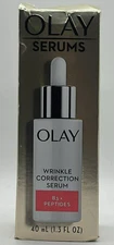 Olay Serums Wrinkle Correction Serum + B3 Peptides ~ 1.3 FL OZ ~ READ ~FAST SHIP
