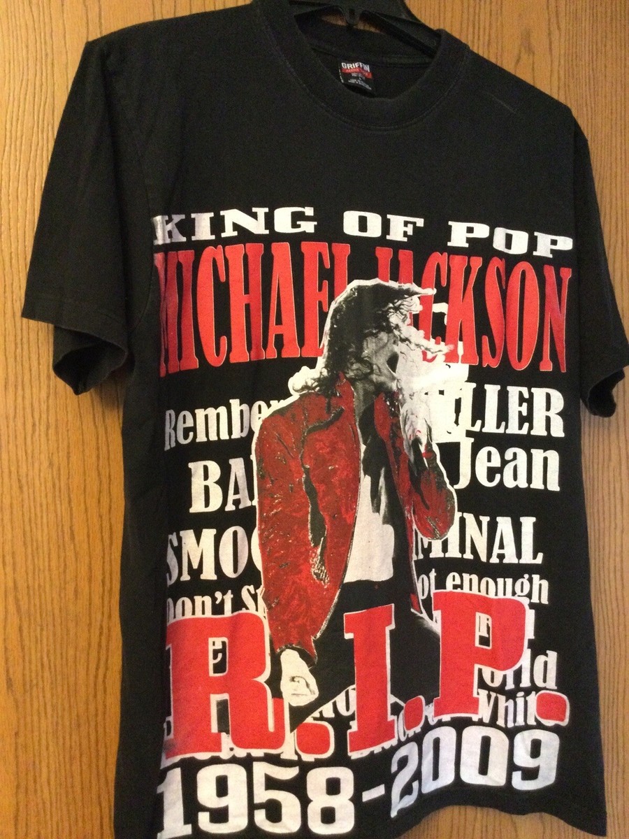19177　マイケルジャクソン　Ｔシャツ　1958-2009　黒　サイズＬ 19177 マイケルジャクソン Tシャツ 1958-2009 黒 サイズL