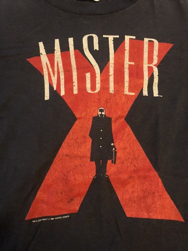 Vintage 1987 Mister X Vortex Comics Graphitti T-Shirt Dean Motter Mr X Size M - Bild 2 von 9