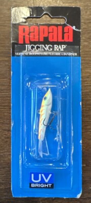 Rapala Jigging Rap W5 Orange Tiger UV