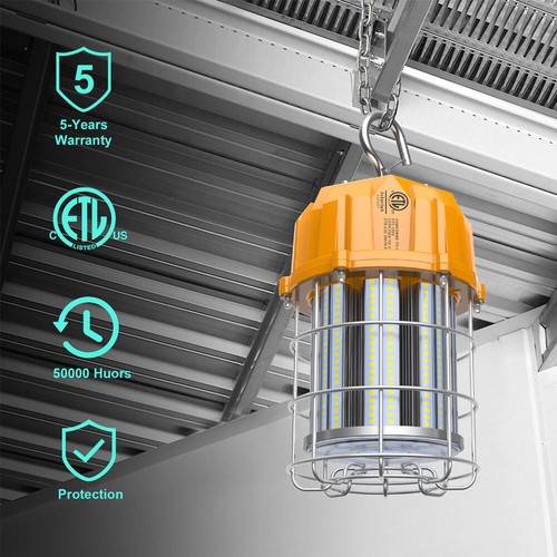 80W LED Temporary Work Light 11600LM 5000K LED Construction Lighting ETL Listed - Picture 8 of 13