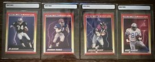 1990 Score Football:  Ground Force. Thomas,Jackson,Sanders,Walker! PSA?💯🔥