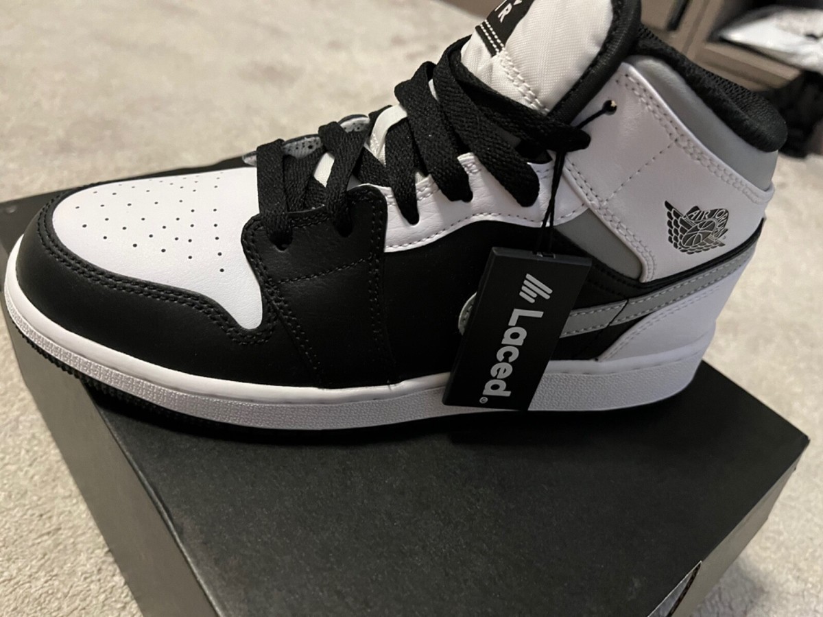 NIKE AIR JORDAN 1 MID Whiteシャドウ 25cm Nike Air Jordan - 1 Mid White Shadow - NEVER WORN - Reduced