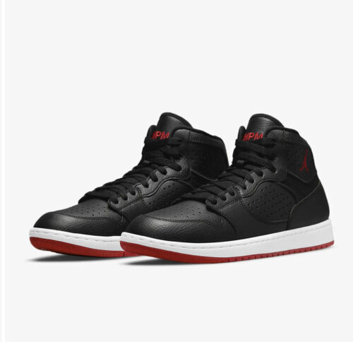 Nike Jordan Access Men's Shoes Black Gym Red White Size-10.5 Nike Jordan Access Men's Shoes Black Gym Red White Size-10.5