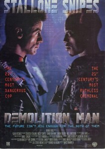 Demolition Man (1993) Japanese movie program - free shipping