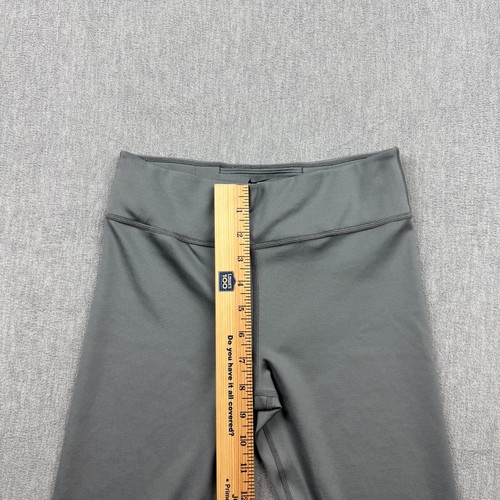 Nike Leggings Youth Girl Large Gray Dri Fit One Big Kids Training Running DQ8836 - Picture 9 of 14