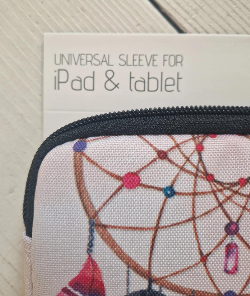 ✅️NEW 6 -7 Inch Tablet Sleeve Pouch case cover bag -Pink "Never stop Dreaming"🔥 - Image 3 of 4