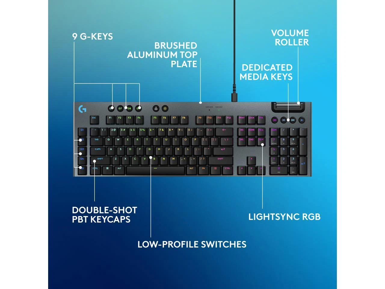 Logitech G G915 X Keyboard - Thumbnail 4