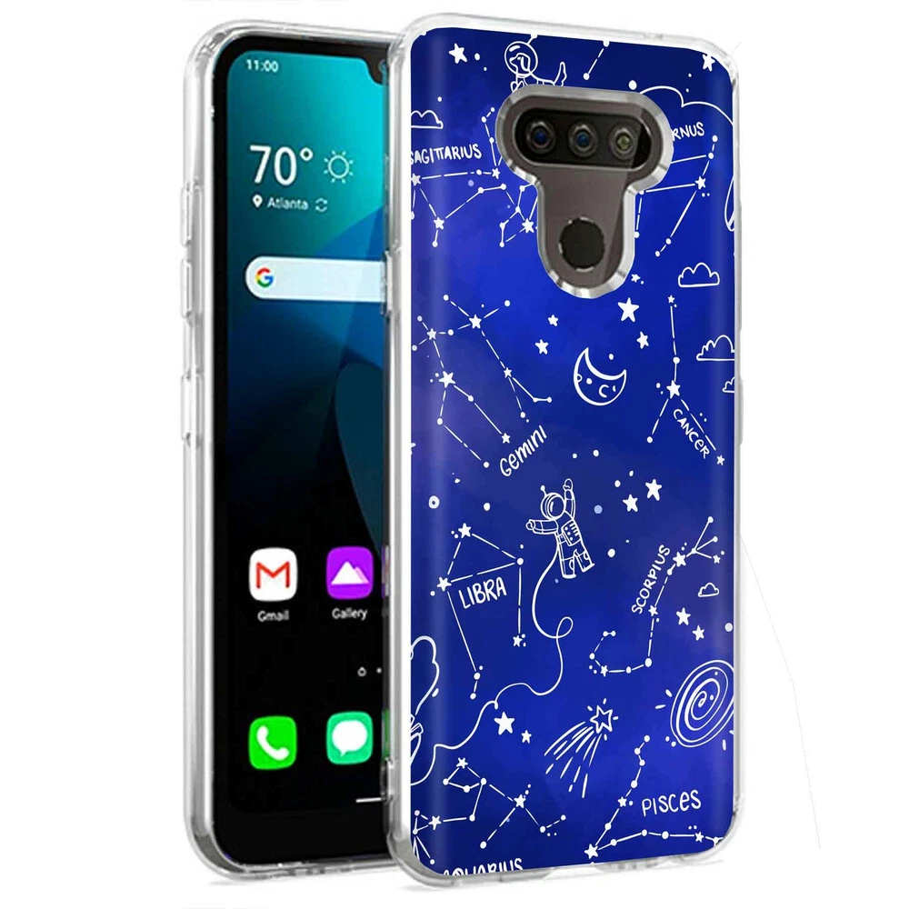 Phone Case for LG Harmony 4,Premier Pro Plus,K41, Astrology Signs 6 Print
