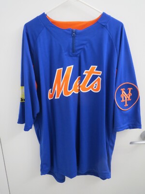 NY Mets Blue Pullover Windbreaker Duda, now Max Scherzer #21 SGA, Size XL, NEW