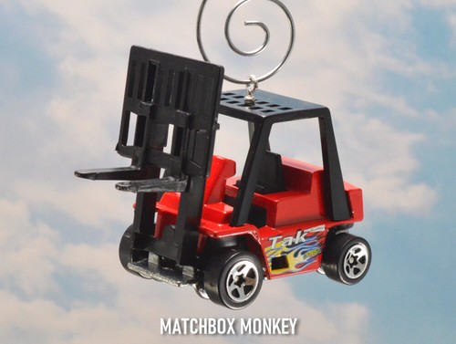 1/64 Forklift Hi-Lo Christmas Ornament Crown Fork Truck CAT Komatsu Toyota HILO - Picture 12 of 12