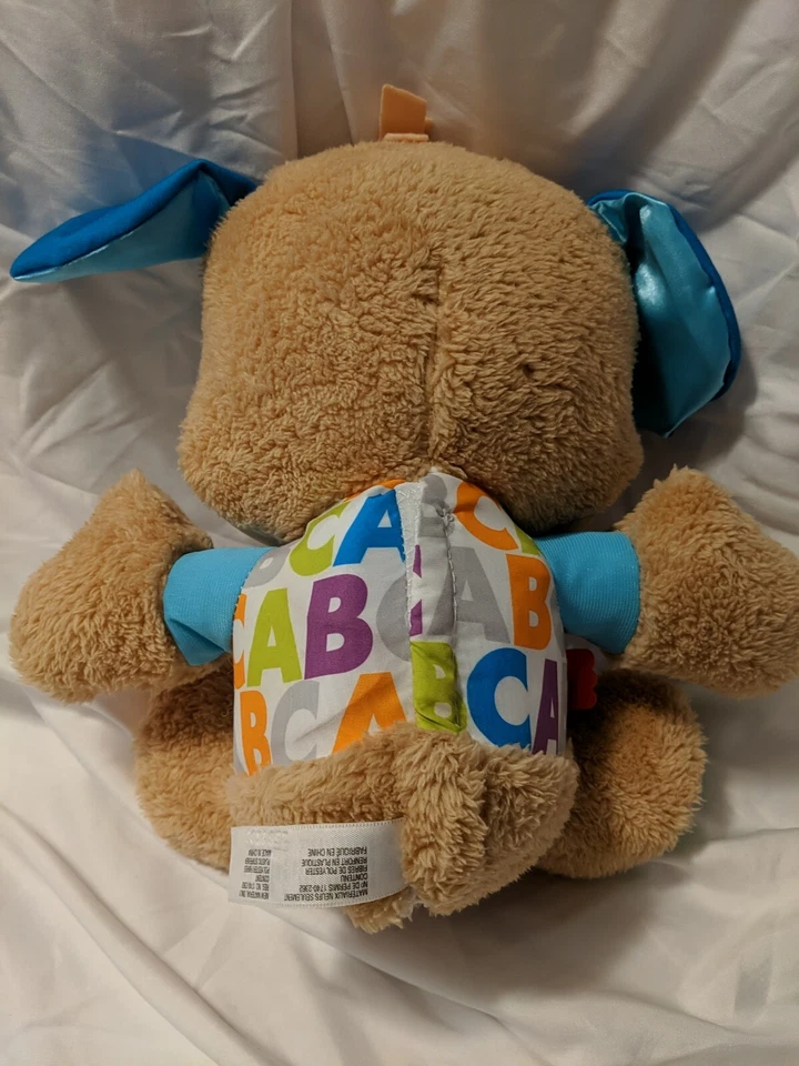 Juguete interactivo de peluche Fisher Price Laugh And Learn Love To Play cachorro perro Foto 2 de 4
