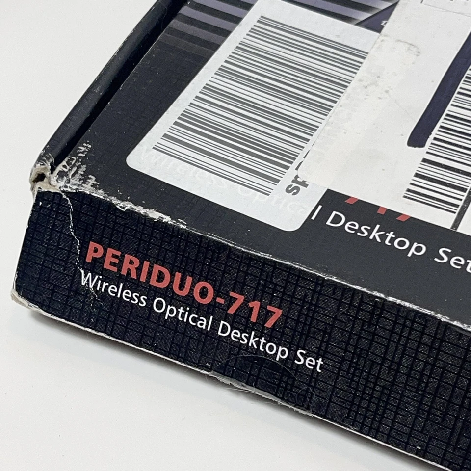 Perixx PERIDUO 717, 2.4 GHz Wireless Set: Big Print Letter Keyboard & Mouse Set - Image 2 of 4