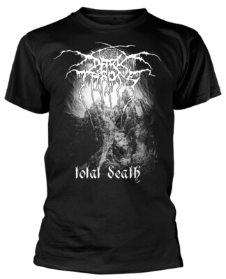 Darkthrone 'Total Death' (Schwarz) T-Shirt - NEU & OFFIZIELL!