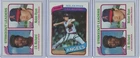 1980 Topps #580 And #206 Nolan Ryan 3 Card Lot
