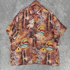 Vintage Jams World Hawaiian Shirt Men XL Guava Beach Limited Edition