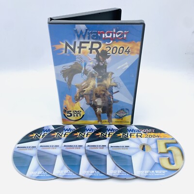 2004 Wrangler National Finals Rodeo Complete 5-Disc DVD Set