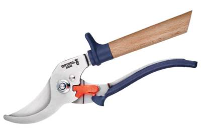 Opinel - Gartenschere, Edelstahlklinge, Buchenholgriff, 254377