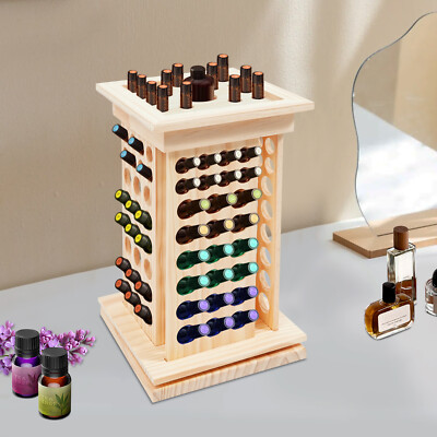 Essential Oil Bottle Display Rack, Rotating Essential Oil Bottle ...