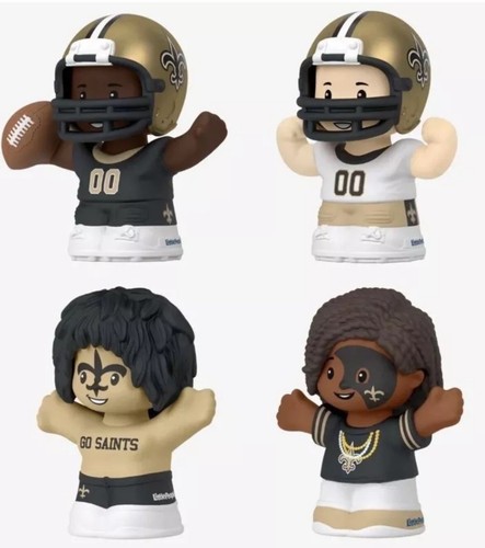 Fisher-Price - Little People Collector NFL-NEW ORLEANS SAINT -Exclusive Set NEW - Picture 4 of 5