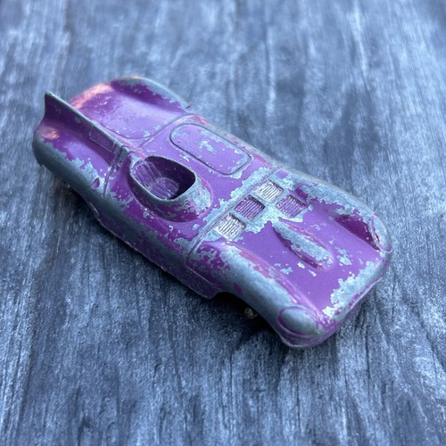 Vintage Tootsie Toy Jaguar Purple Diecast Le Mans Race Car Made in Chicago, USA - Picture 2 of 5