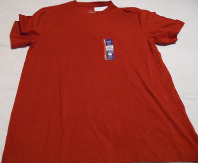 NWT Men's Maroon short sleeve Round Crew Neck M (38-40) T Shirt