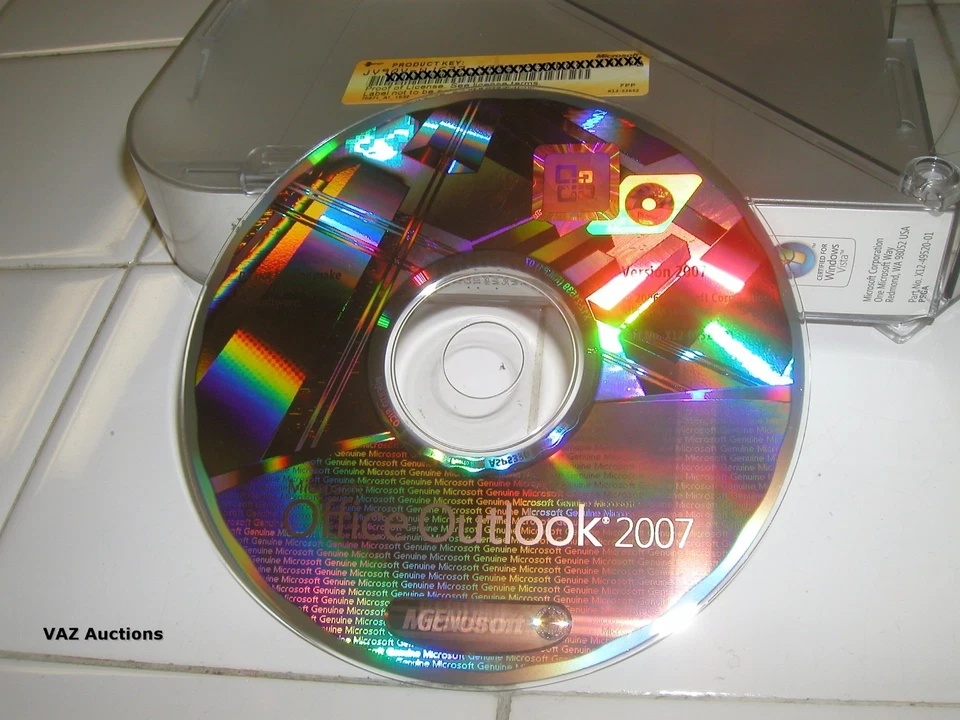 Microsoft MS Office Outlook 2007 Full Retail Box English Version =NEW= - Image 2 of 2